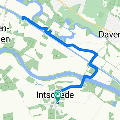 Intscheder Dorfstraße, Blender nach Intscheder Dorfstraße, Blender