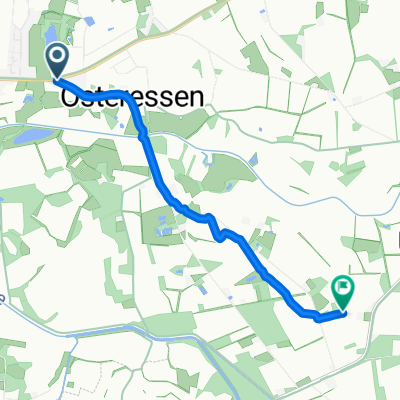 Justus-von-Liebig-Straße, Essen (Oldenburg) nach Hammoor, Essen (Oldenburg)
