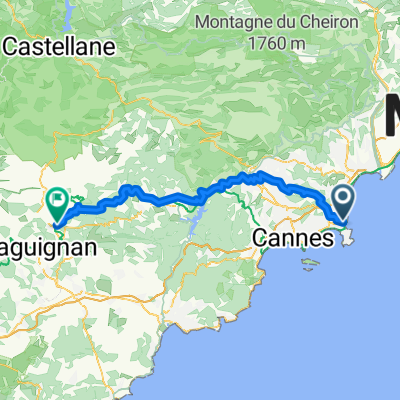 Antibes - Figanières