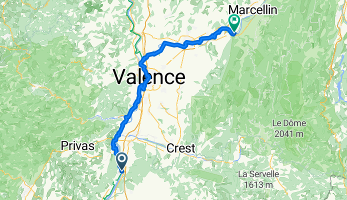 Cruas - Saint-Just-de-Claix