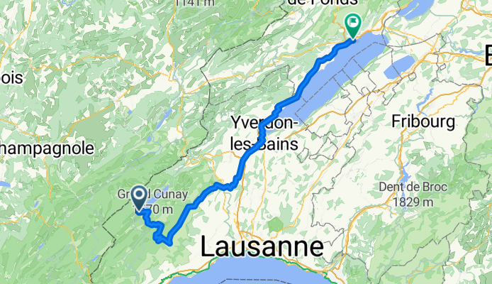 Grand-Rue, Le Sentier nach Rue de l'Hôpital, Neuenburg