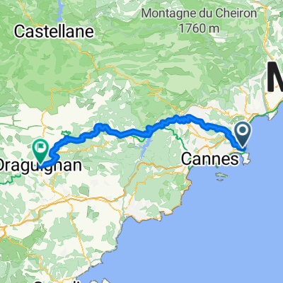 Antibes - Draguignan