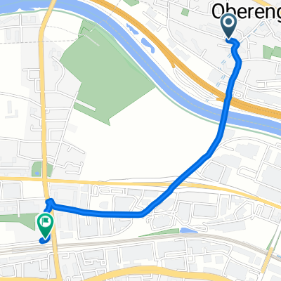 Rauchackerstrasse, Oberengstringen nach Bahnhofstrasse, Schlieren