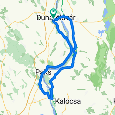 Route in Dunaföldvár