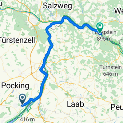 Antoniusweg nach Kasten