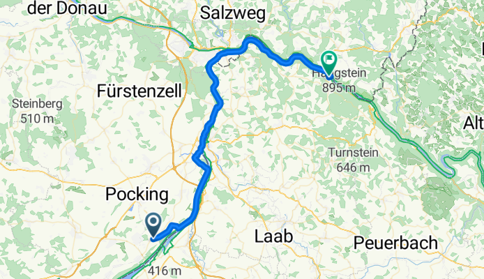 Antoniusweg nach Kasten