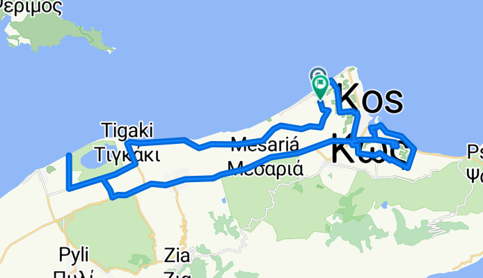 Olympias, Kos do Olympias, Kos