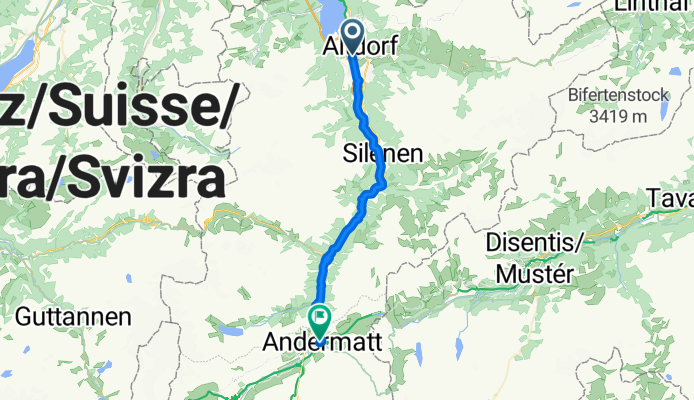 Altdorf - Andermatt