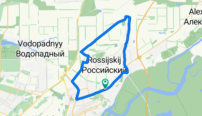 Садовая улица, Аксай до Садовая улица, Аксай