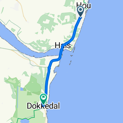 Route von Lagunen