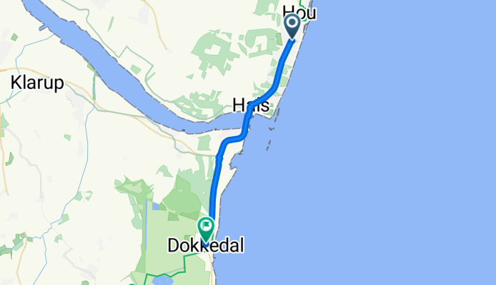 Route von Lagunen