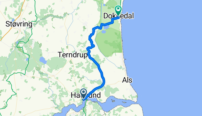 Thygeslundvej nach Kystvej