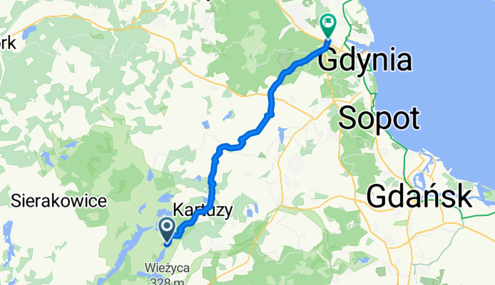 From Gmina Kartuzy to Gdynia
