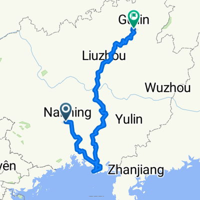 Nanning - Beihai - Guilin