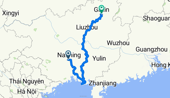 Nanning - Beihai - Guilin