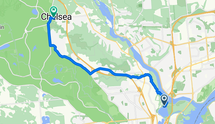 Lac Leamy to Chelsea