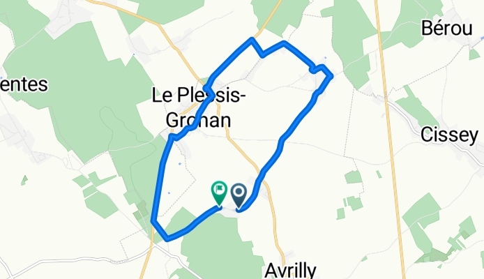 De Chemin du Plessis à Chemin du Plessis