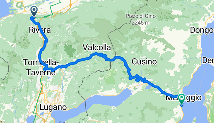 Cadenazzo - Menaggio