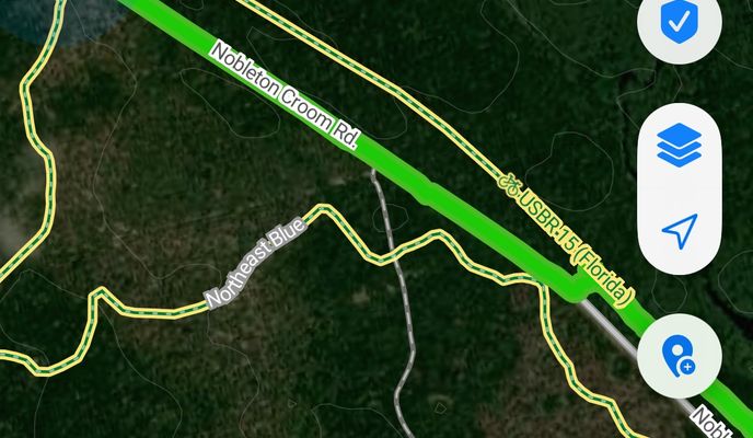 Foto 2 der Bikemap-Route "Croom Rital Rd, Brooksville to Croom Rital Rd, Brooksville"