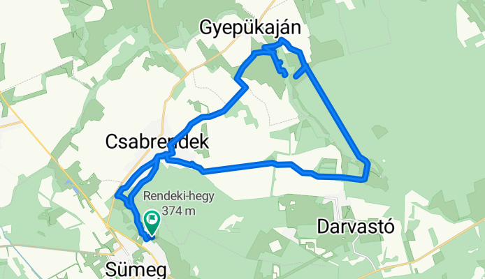 Vincellér utca, Sümeg - Vincellér utca, Sümeg