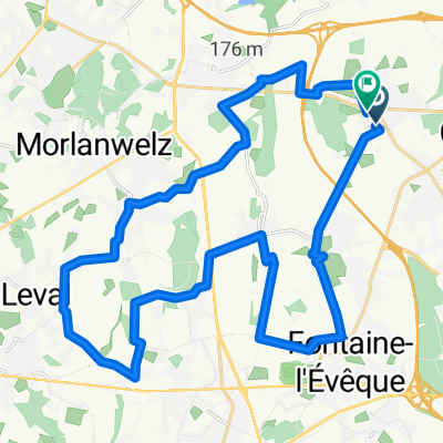 Balade Set 2025 - 31 Km Trazegnies-Fontaine-Anderlues-MT-Ste Aldegonde-Carnières