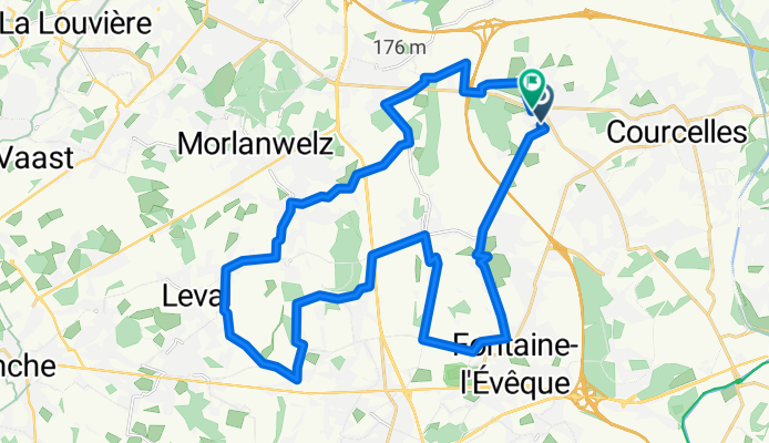 Balade Set 2025 - 31 Km Trazegnies-Fontaine-Anderlues-MT-Ste Aldegonde-Carnières