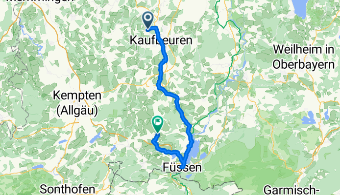 Klosterring nach Wiesleutener Straße