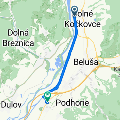 Priemyselná, Dolné Kočkovce až Hviezdoslavova, Ladce