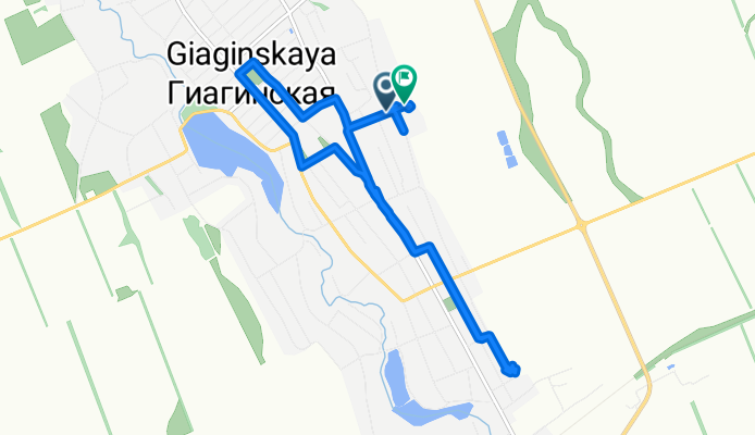 Братская улица, Гиагинская до Братская улица, Гиагинская