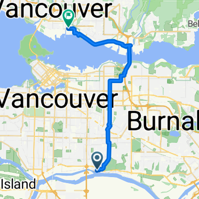 From Vancouver to North Vancouver