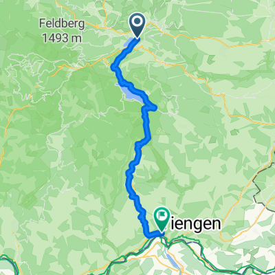 Titisee-Neustadt - Lauffohr (Brugg)