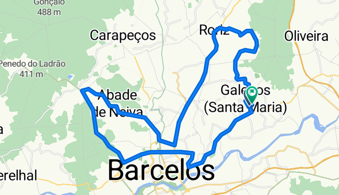 De Rua 1.º de Dezembro a CM1058