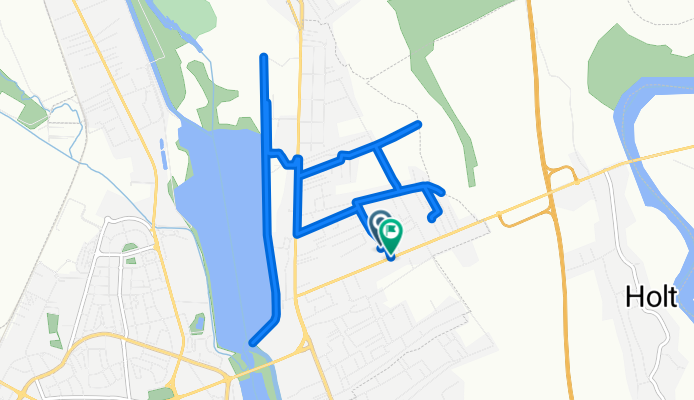 Strada Triumfului, Letea Veche to Calea Bârladului, Letea Veche