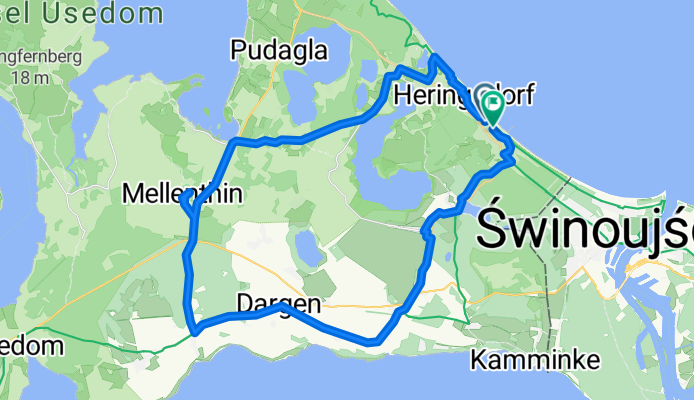 Goethestraße, Heringsdorf nach Goethestraße, Heringsdorf