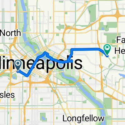 Yale Pl, Minneapolis to Como Ave, Saint Paul