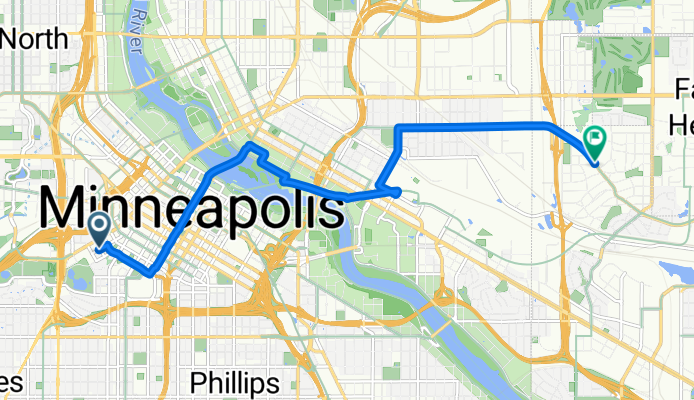 Yale Pl, Minneapolis to Como Ave, Saint Paul
