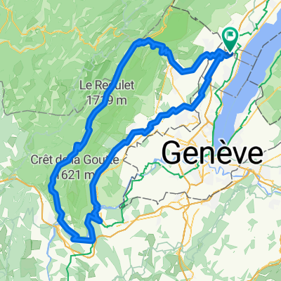 Route zu Château de Bossey