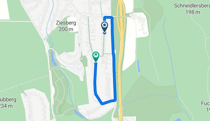 Auf dem Hügel, Salzgitter nach Auf dem Hügel, Salzgitter