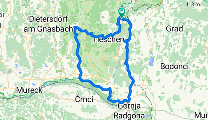 Route in Sankt Anna am Aigen