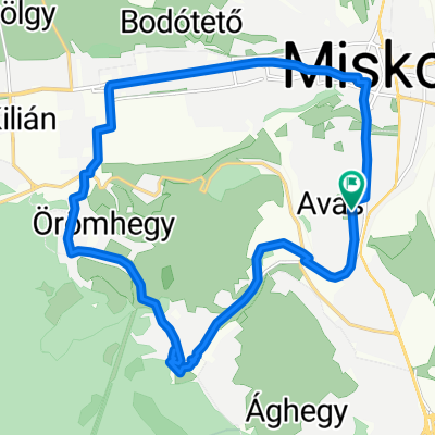 Komlóstető night ride