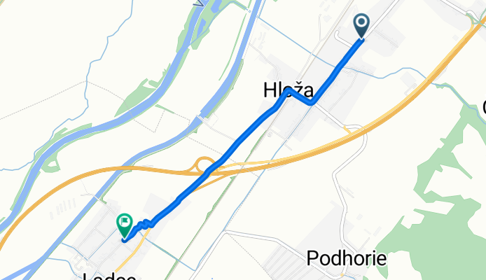 Trenčianska, Beluša až Hviezdoslavova, Ladce