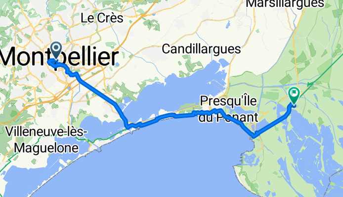 From Montpellier to Aigues-Mortes