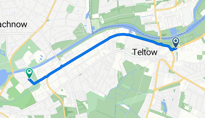 Lichterfelder Allee, Teltow nach Im Tal, Kleinmachnow