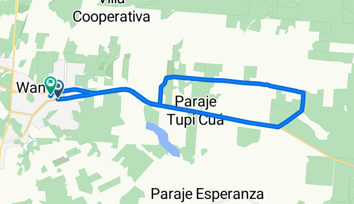 De Wanda a Avenida Republica Argentina