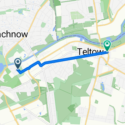 Im Tal, Kleinmachnow nach Lichterfelder Allee, Teltow