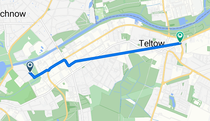 Im Tal, Kleinmachnow nach Lichterfelder Allee, Teltow