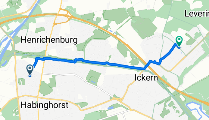 Am Urnenfeld nach Zechenstraße