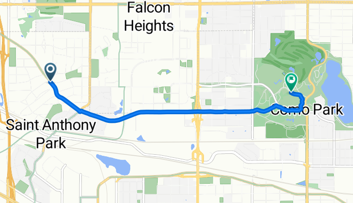 Como Ave, Saint Paul to Estabrook Dr, Saint Paul