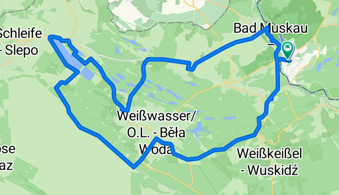 Wojska Polskiego, Łęknica do Wojska Polskiego, Łęknica