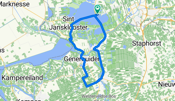 Steiger Zeilkamp naar Steiger Zeilkamp